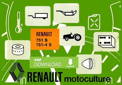 Betriebsanleitung Renault 751 S 751 - 4 S (7501-7504)