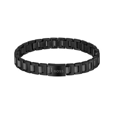 BOSS - 1580752 - Armband - Herren - schwarz - 19cm - CANDOR