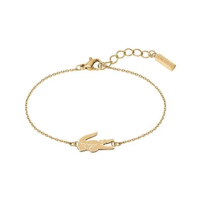 Lacoste - 2040048 - Armband - Damen - gelbgold - 16,5cm - Crocodile