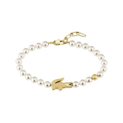 Lacoste - 2040430 - Armband - Unisex - weiß - 16cm - Lifestyle