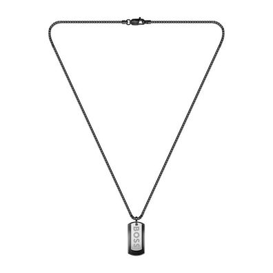 BOSS - 1580577 - Halskette - Herren - schwarz - 61cm - DEVON