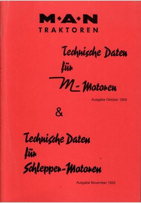 MÄN Traktoren Reparaturanleitung und Technische Daten, Ackerschlepper, Trecker