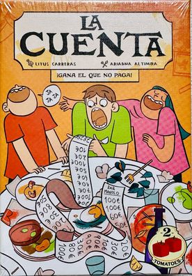 La Cuenta 2 Tomatoes Games Kartenspiel Partyspiel Familienspiel Legespiel