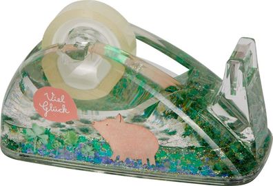 Klebebandabroller, Viel Glück, Abroller, Glück, Schweinchen, Die Spiegelburg, 22119