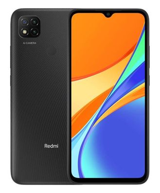 Xiaomi Redmi 9C Midnight Gray 2GB/32GB 13MP AI 16,59cm(6,53Zoll) Android Smartphone N