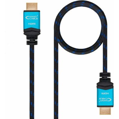 Nanocable 10.15.3702 - Cable Hdmi V2.0 High Speed With Ethernet, 4k To 60 Hz