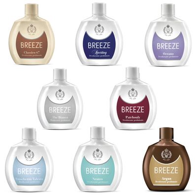 Breeze Deodorant deo Squeeze Dream Set 8x 100 ml