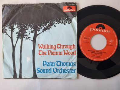 Peter Thomas Sound Orchester - Walking Through The Vienna Wood 7'' Vinyl Germany