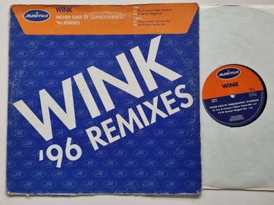 Wink - Higher State Of Consciousness ('96 Remixes) 12'' Vinyl/ BAD Condition!