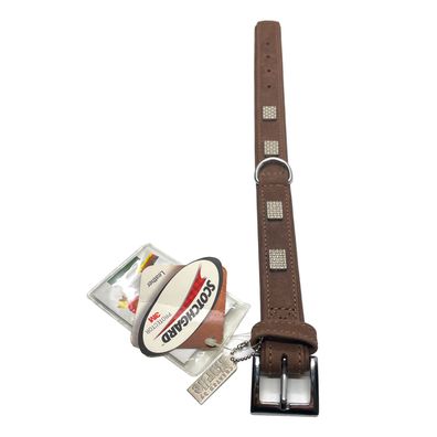 Karlie Buffalo Spirit Hundehalsband - Braun 24mm 30cm