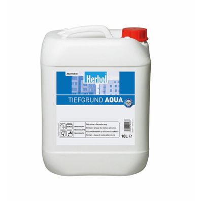 Herbol Tiefgrund Aqua 10 Liter farblos