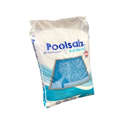 Salzkristall Poolsalz Granulat 25 kg