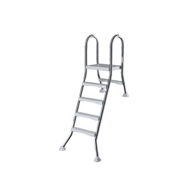 IDEAL Eichenwald Aufstellleiter Classic 120 | 1 x 4 und 1 x 1 Stufe