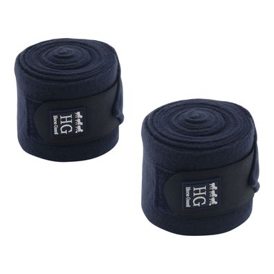 Horse Guard Fleecebandagen für Pferde - 4er Set - Navy