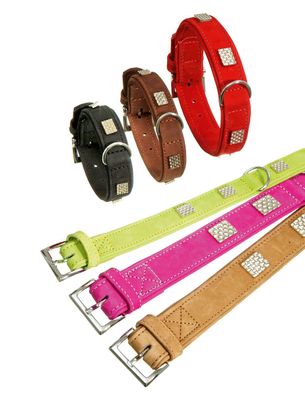 Karlie Buffalo Spirit Hundehalsband - Rot 24mm 30cm, XS