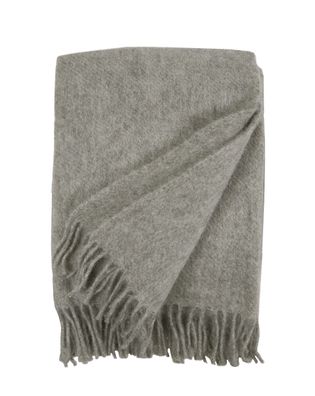 Heitmann Felle Wolldecken; grau 8210