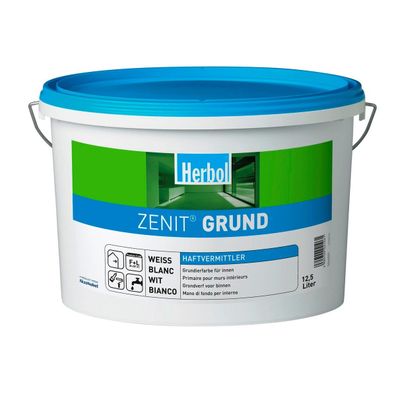 Herbol Zenit Grund 12,5 Liter weiß