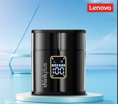 Lenovo XT56 kabellose Bluetooth 5.4 Kopfhörer mit langer Akkulaufzeit Gaming Schwarz