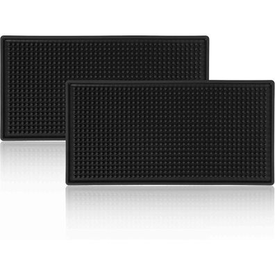 2 Stück Tampermatte Barmatte Hochleistungs Silikon für Bar Club Küche 30x15cm
