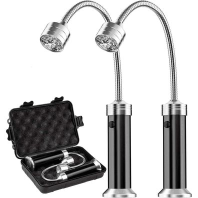 BBQ Licht Set Magnetische Grilllampe 360 Grad Drehbar Grill Zubehör 2 Stück