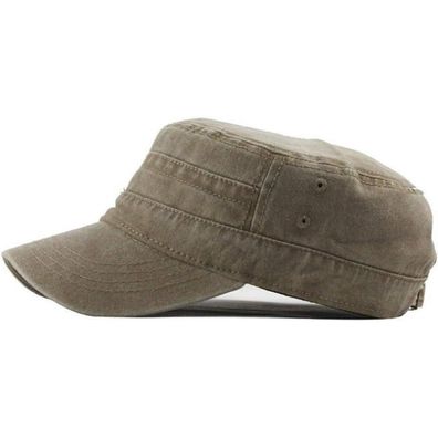 UAOOK Army Cap Military Style Armee Hut Männer Baumwolle Sommer Cadet Baseball