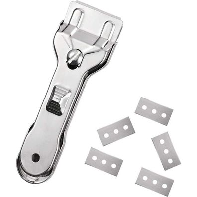 Ceranfeldschaber Glasschaber 5 Ersatzklingen Backofenreiniger Kratzerfrei