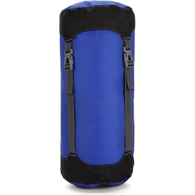 Triwonder Kompressionssack Aufbewahrungstasche, Schlafsack Rucksackreisen blau