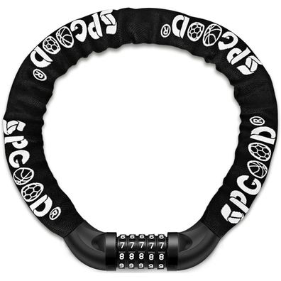 Fahrradschloss Zahlen hohe Sicherheitsstufe KettenSchloss 14 Farben