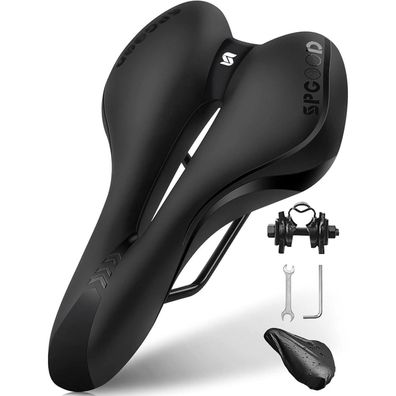 Fahrradsattel Gel Ergonomisch Bequem MTB Rennrad Trekking Sattel 27x16cm