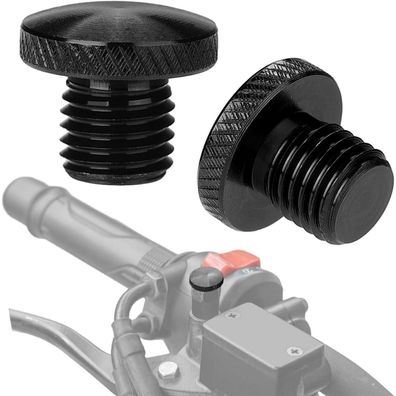 Motorrad Spiegel Blindstopfen Schrauben M10 CNC Aluminium Rückspiegel M8 M10