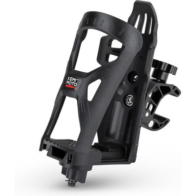 Fahrrad Flaschenhalter Getränkehalter Trinkflaschenhalter Metallklemme Schwarz