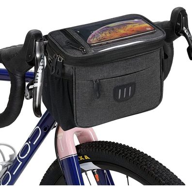 Fahrradkorb Tasche 6L Wasserdichter Touchscreen für