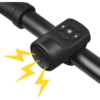 Elektrische Fahrradklingel 120 dB wasserdicht für Scooter MTB BMX