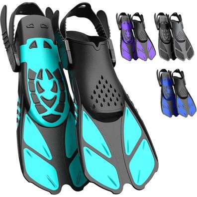 Lealinga Verstellbare Schnorchelflossen Erwachsene Taucherflossen S/M