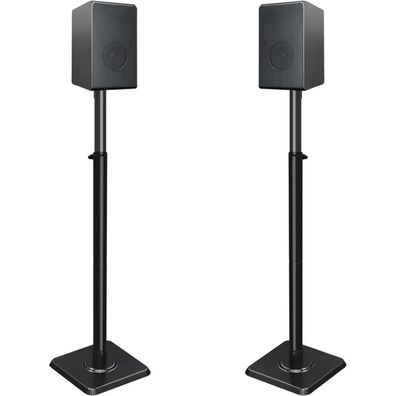 Höhenverstellbare Lautsprecherständer für Satelliten bis 5kg, 2er-Set