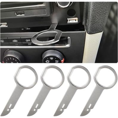 Autoradio Ausbauwerkzeug Set Universal Pin Haken 4er Pack Edelstahl