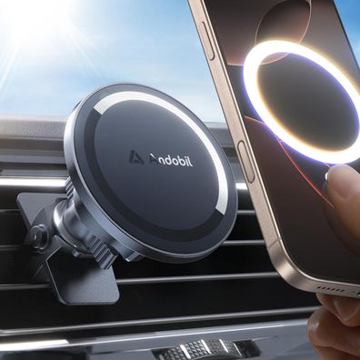 Auto Handyhalterung MagSafe 12xN55 Magnet Kfz Lüftung iPhone Samsung Magnetisch