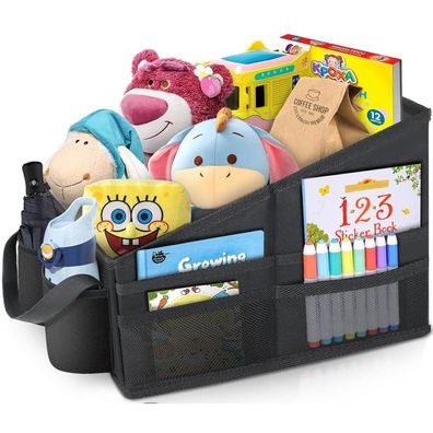 Auto Organizer Rücksitz Frauen Kinder Spielzeug Bücher Snacks Getränkehalter