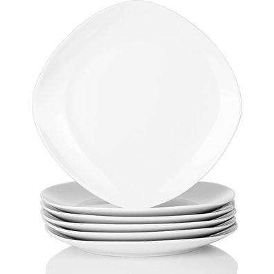 Porzellan Tafelservice Set Malacasa Serie Elisa 6 TLG. 24,8cm