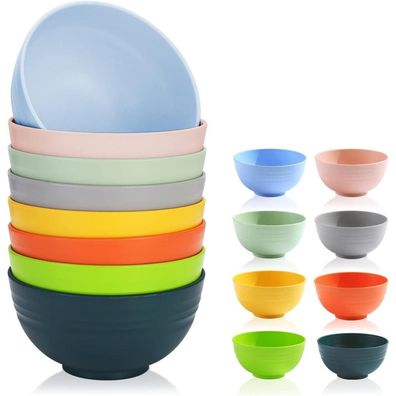 Berglander Plastik Schüssel Set 8 Farben 760 ml wiederverwendbar langlebig