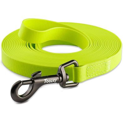 Toozey Hundeschleppleine 5m 10m 15m 20m Neon Gelb wasserdicht robust