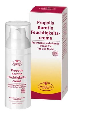 Remmele´s Propolis - Remmele´s Propolis Karotin Feuchtigkeits-Creme, 50 ml