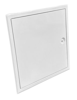 Revisionstür weiß 300 x 300mm, gedämmt, incl. Vierkantschlüssel