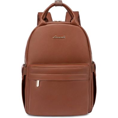 Kleiner Leder Rucksack Damen Wasserdicht Mini Backpack Casual Daypack