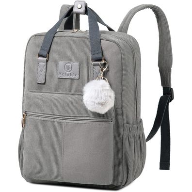 Cord Rucksack Damen Herren Daypack Anti-Theft Tasche Casual Schultasche Großes