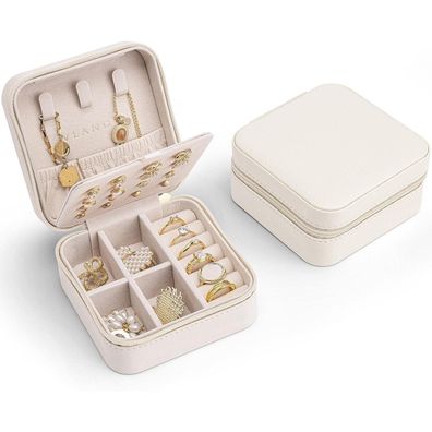 Vlando Schmuckkästchen Schmuckschatulle Reise Etui Jewelry Organizer