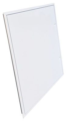 Revisionstür weiß 1000 x 1000mm, gedämmt, incl. Vierkantschlüssel