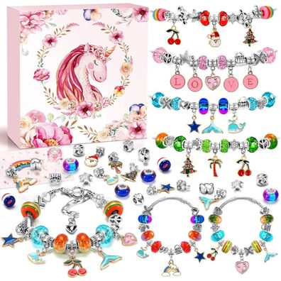Mädchen Armband Bastelset DIY Schmuck Selber Machen Geschenk 4-12 Jahre