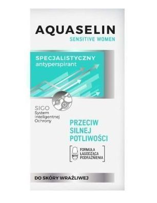Aquaselin Empfindliche Haut Antitranspirant Roller, 50 ml