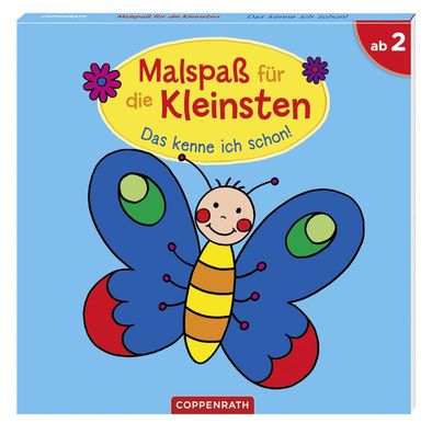 Coppenrath Verlag, Maßspaß für die Kleinsten, Das kenne ich schon!, Kindermalbuch